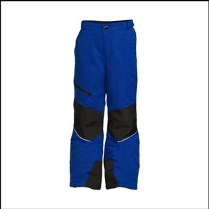Swiss Tech Boys Size M (8) Snow Pants Blue/Black